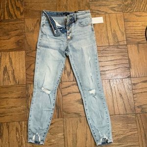 Size 24 high waist skinny jeans from Nordstrom Rack